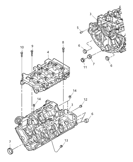 2003 Jeep Liberty Cylinder Block Diagram 4 - Thumbnail