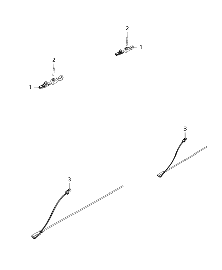 2013 Ram 2500 Lighting, Interior Diagram 1 - Thumbnail