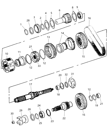 2012 Ram 3500 Pickup Gear Train Diagram 2 - Thumbnail
