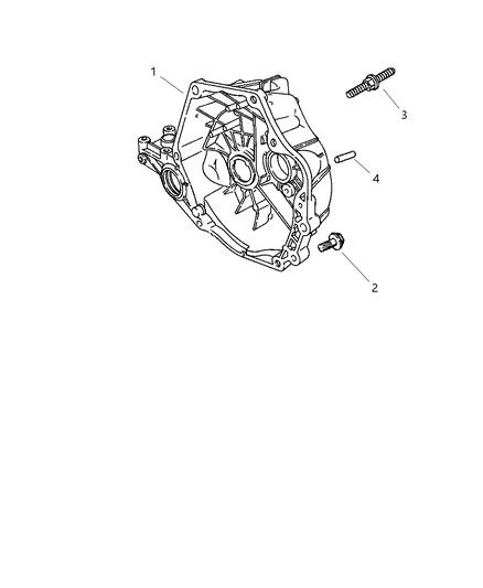 2000 Chrysler Sebring Convertible Clutch & Disc Diagram 2 - Thumbnail