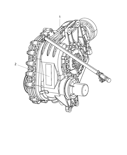 2017 Dodge Journey Power Transfer Unit Diagram 1 - Thumbnail