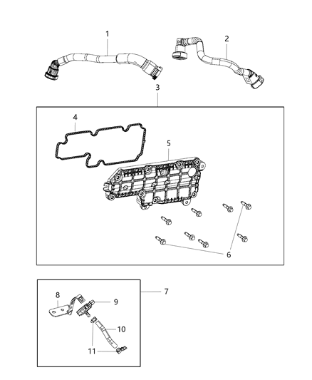 2020 Jeep Wrangler Crankcase Ventilation Diagram 2 - Thumbnail