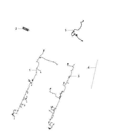 2016 Ram 2500 Wiring - Chassis & Underbody Diagram 2 - Thumbnail