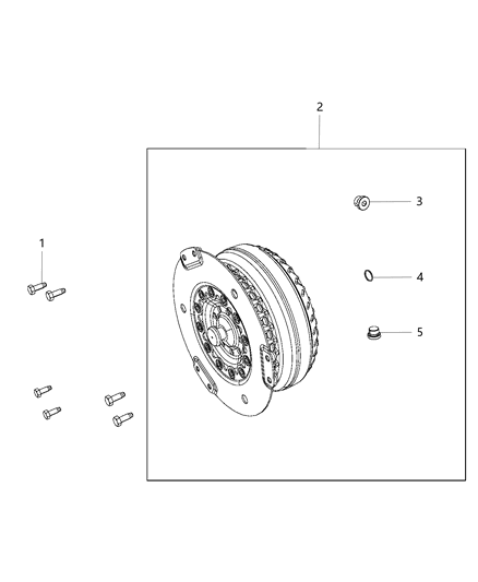 2021 Dodge Durango Torque Converter Diagram 2 - Thumbnail