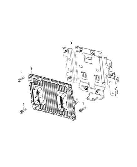 2019 Jeep Grand Cherokee Module, Powertrain Control Diagram 4 - Thumbnail