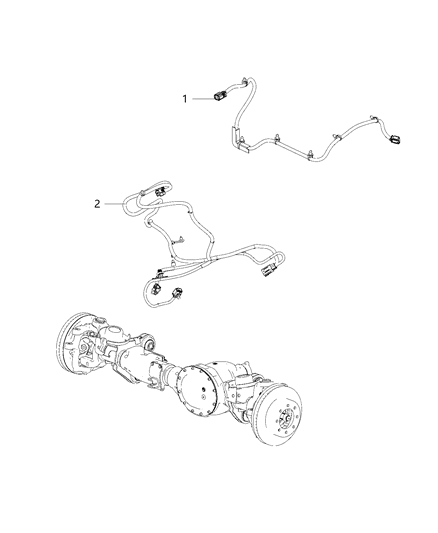 2016 Ram 2500 Wiring - Chassis & Underbody Diagram 1 - Thumbnail