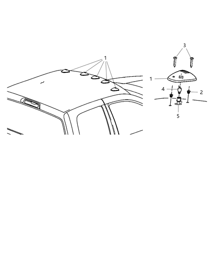 2012 Ram 2500 Wiring Header Diagram for 68064479AB