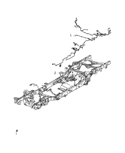 2020 Ram 1500 Classic Wiring - Chassis & Underbody Diagram 5 - Thumbnail