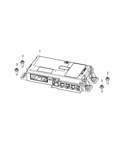 2021 Jeep Compass Modules, Body Diagram 9 - Thumbnail