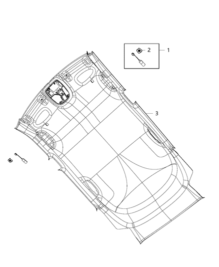 2021 Jeep Compass Audio Microphone Diagram