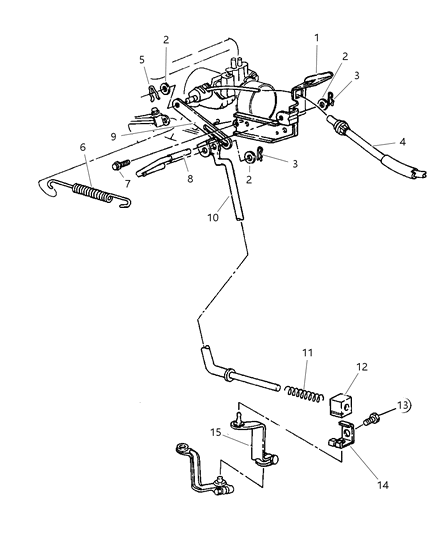 1998 Dodge Caravan Throttle Control Diagram 2 - Thumbnail