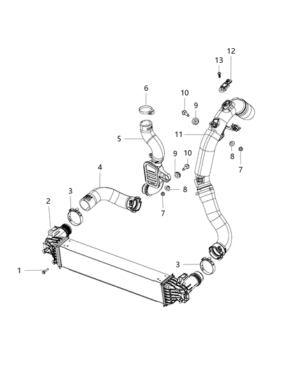 2020 Jeep Compass Screw M6X20 Diagram for 68236886AA