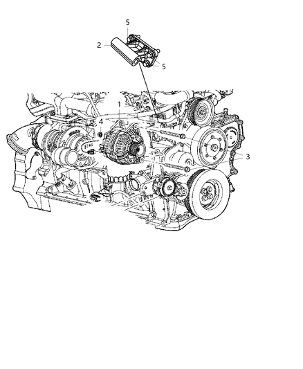 2011 Ram 2500 Alternator & Related Parts Diagram 2 - Thumbnail