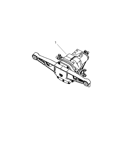 1997 Dodge Viper Differential Assembly, Rear Diagram 2 - Thumbnail