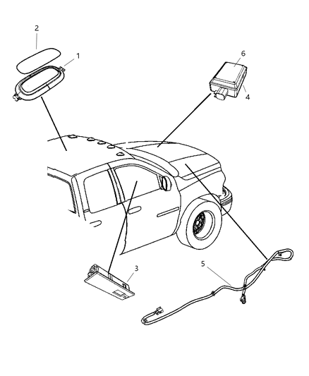 2007 Dodge Ram 3500 Cab Chassis Lamps Courtesy Diagram