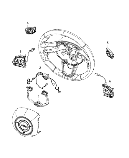 2021 Jeep Compass Speed Control Diagram