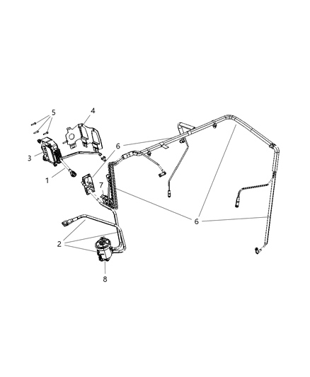 2009 Jeep Compass Emission Control Vacuum Harness Diagram