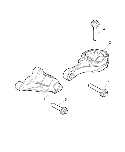 2020 Jeep Renegade Engine Mounting Diagram 6 - Thumbnail