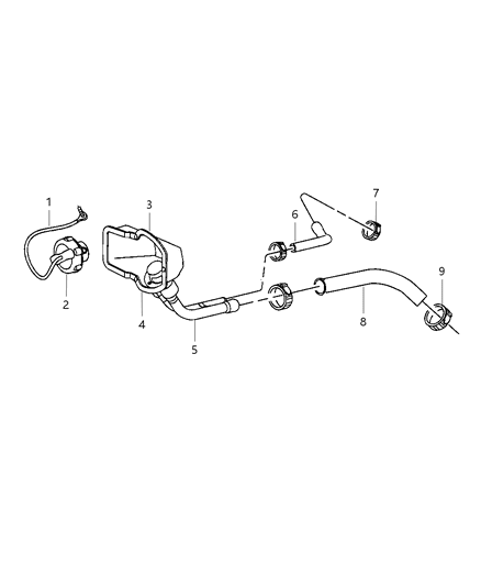 2011 Ram 3500 Cab Chassis Fuel Filler Tube Diagram