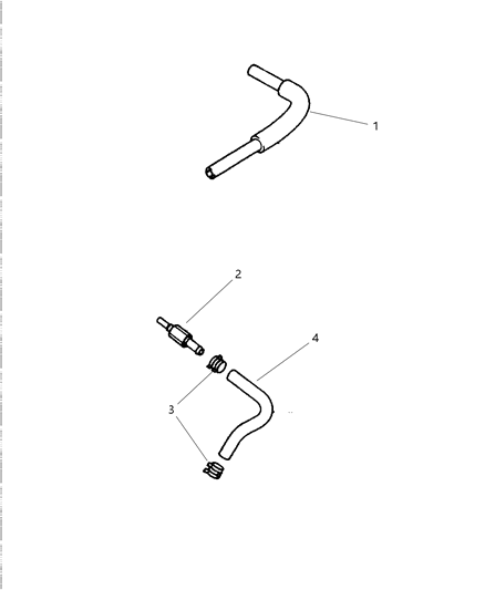 1997 Dodge Avenger Crankcase Ventilation Diagram 1 - Thumbnail