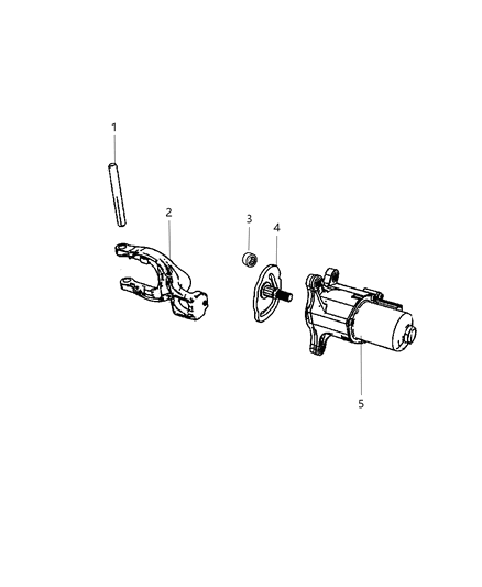 2009 Jeep Grand Cherokee Forks & Rail Diagram 1 - Thumbnail