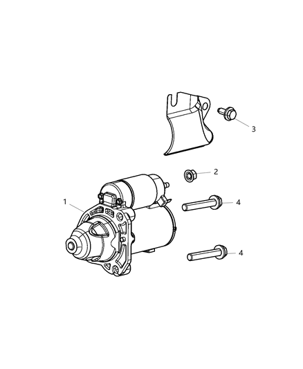 2016 Dodge Charger Starter Diagram 1 - Thumbnail