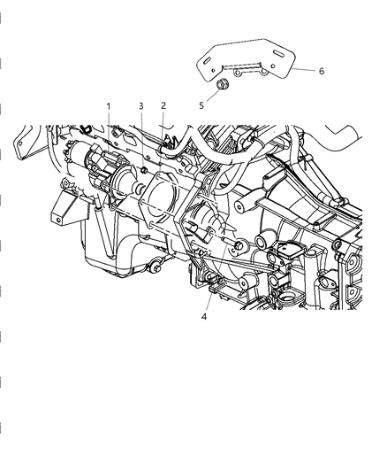 2010 Chrysler 300 Bracket Diagram for 4608996AD