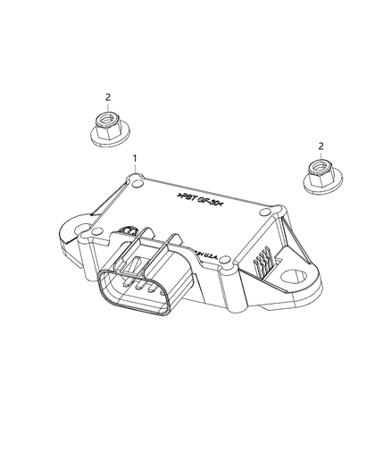 2020 Jeep Cherokee Modules, Body Diagram 5 - Thumbnail