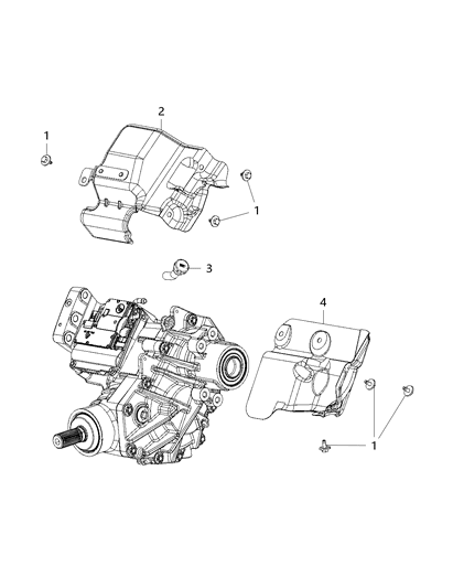 2020 Chrysler Pacifica Case & Related Parts Diagram 1 - Thumbnail