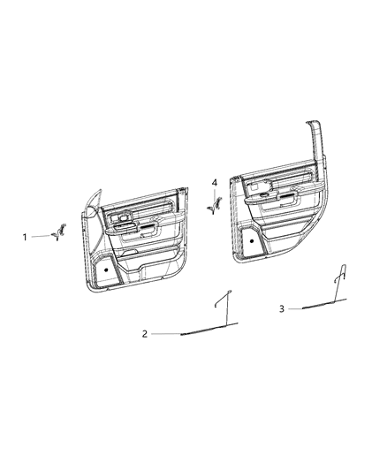 2020 Ram 3500 Cab Chassis Lamps, Interior Diagram 1 - Thumbnail