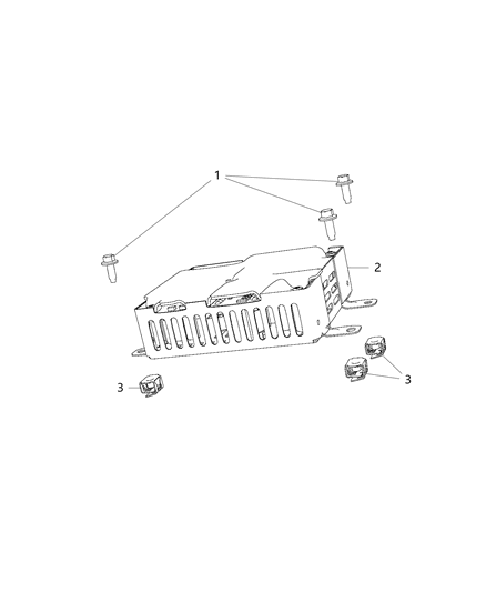 2019 Ram 1500 New Style Module. Power Inverter Diagram