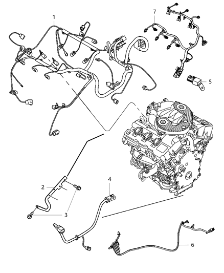 2011 Dodge Charger Capacitor Ignition Diagram for 5149243AC