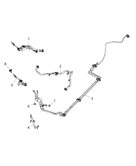 2019 Jeep Cherokee Fuel Lines Diagram 1 - Thumbnail