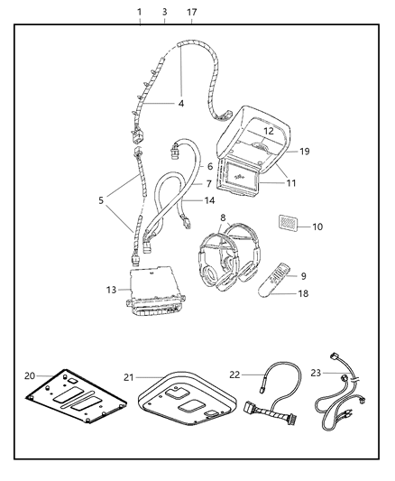 2008 Chrysler Pacifica Label Mercury Warning Left B Pillar Diagram for 5020533AA
