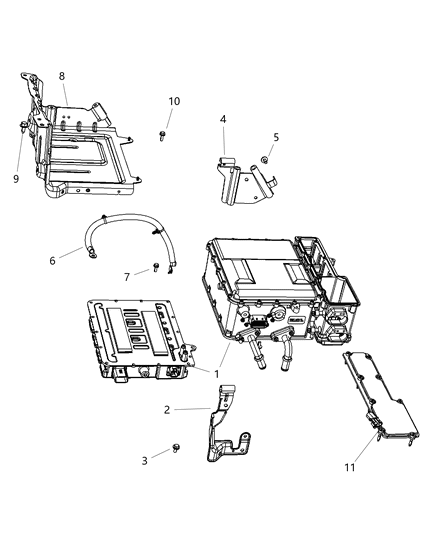 2009 Dodge Durango Invertor Diagram