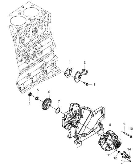 2010 Dodge Ram 3500 Cab Chassis Fuel Injection Pump Diagram