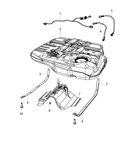 2012 Dodge Journey Fuel Tank Diagram 1 - Thumbnail