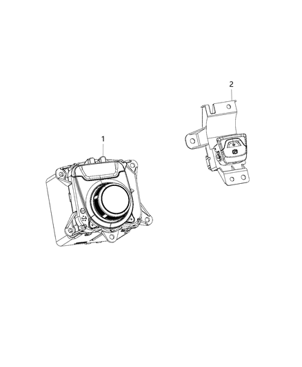 2016 Chrysler 200 Gear Shift Assembly Diagram for 68271630AA