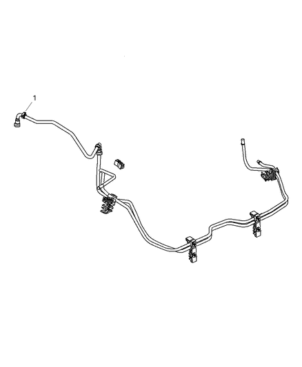 2008 Jeep Commander Fuel Lines & Related Diagram 1 - Thumbnail