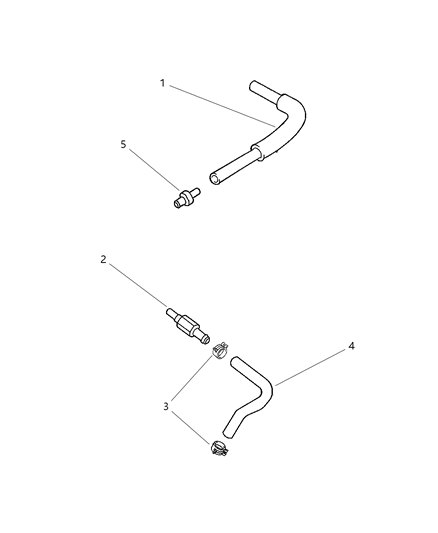1998 Dodge Neon Crankcase Ventilation Diagram 2 - Thumbnail
