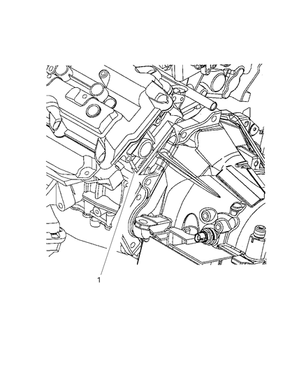 2006 Dodge Magnum Engine Assembly & Identification & Service Diagram 2 - Thumbnail