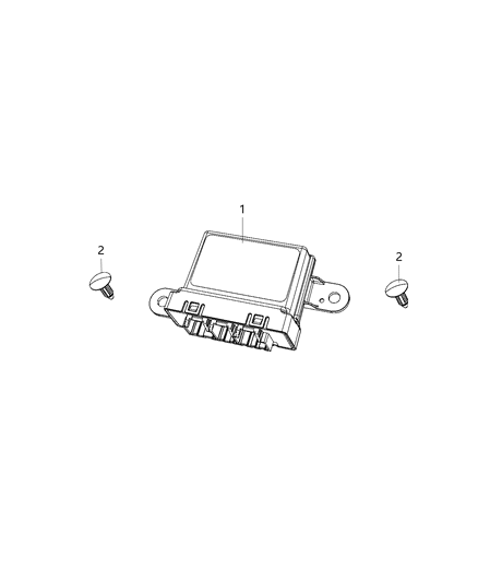 2021 Jeep Grand Cherokee Park Assist Diagram 2 - Thumbnail