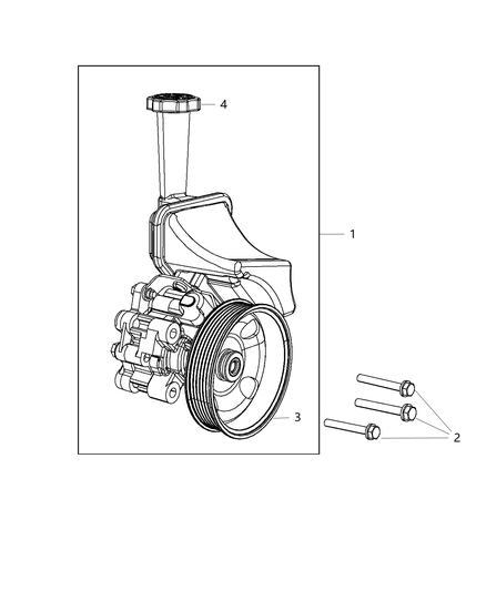 2014 Jeep Grand Cherokee Power Steering Pump Diagram 4 - Thumbnail
