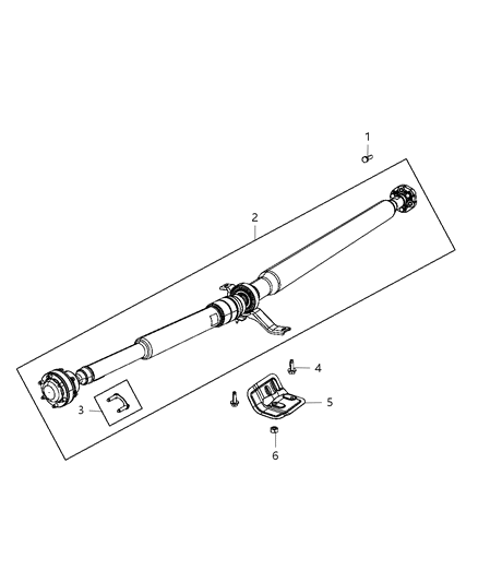 2013 Dodge Journey Drive Shaft Diagram