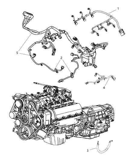 2011 Dodge Durango Wiring - Engine Diagram 1 - Thumbnail