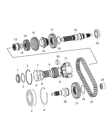 2016 Jeep Wrangler Gear Train Diagram 1 - Thumbnail