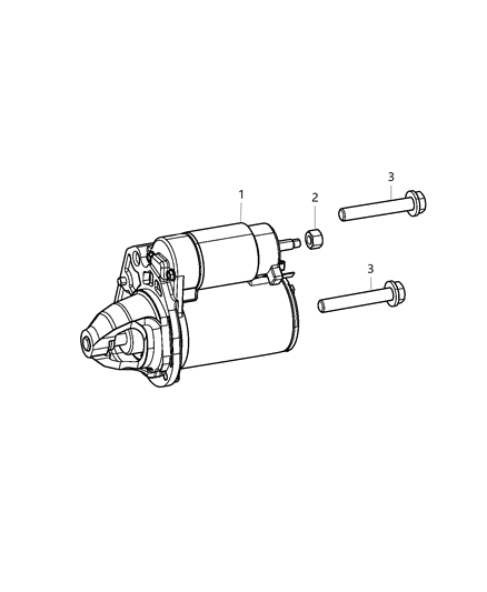 2017 Chrysler 200 Starter Diagram 2 - Thumbnail