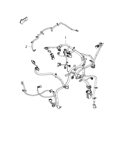 2015 Ram 3500 Pickup Wiring, Engine Diagram 2 - Thumbnail
