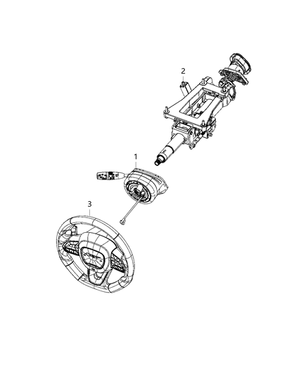 2020 Dodge Durango Modules, Brake, Suspension & Steering Diagram 2 - Thumbnail