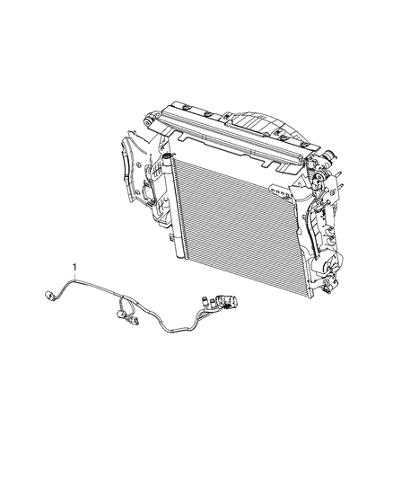 2021 Jeep Gladiator Wiring - Front End Diagram 2 - Thumbnail